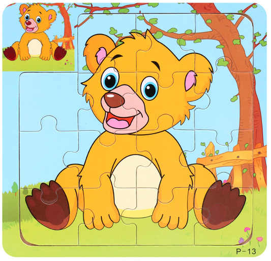 Casse-tête en bois Montessori