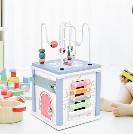 Cube d'activités Montessori