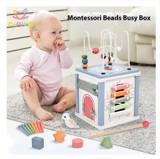 Cube d'activités Montessori