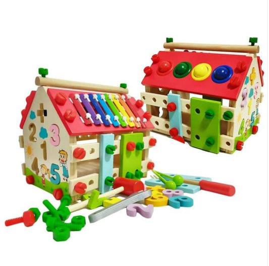 Maison d’éveil Montessori en bois