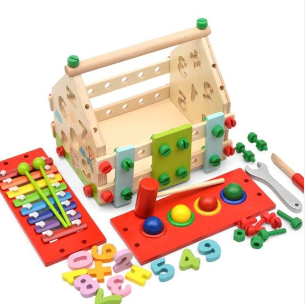 Maison d’éveil Montessori en bois