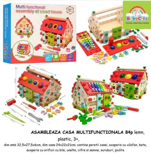 Maison d’éveil Montessori en bois